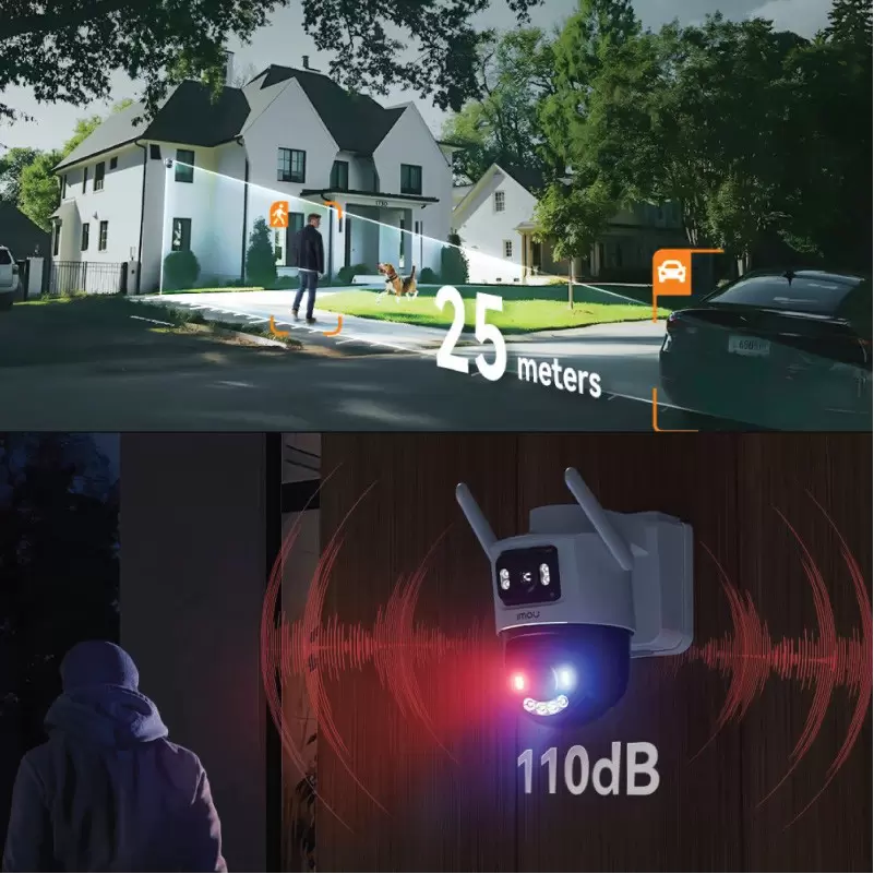 Imou Telecamera smart Aov Pt Dual 3k + 3k